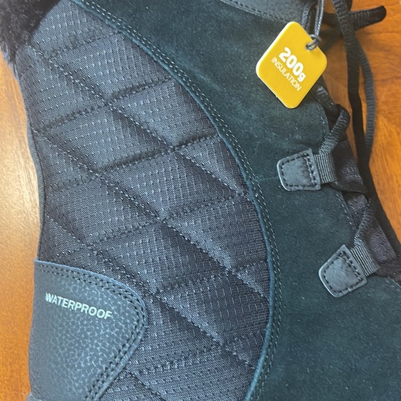 Columbia ice maiden II women’s waterproof snow boots size 10 black - Picture 3 of 4